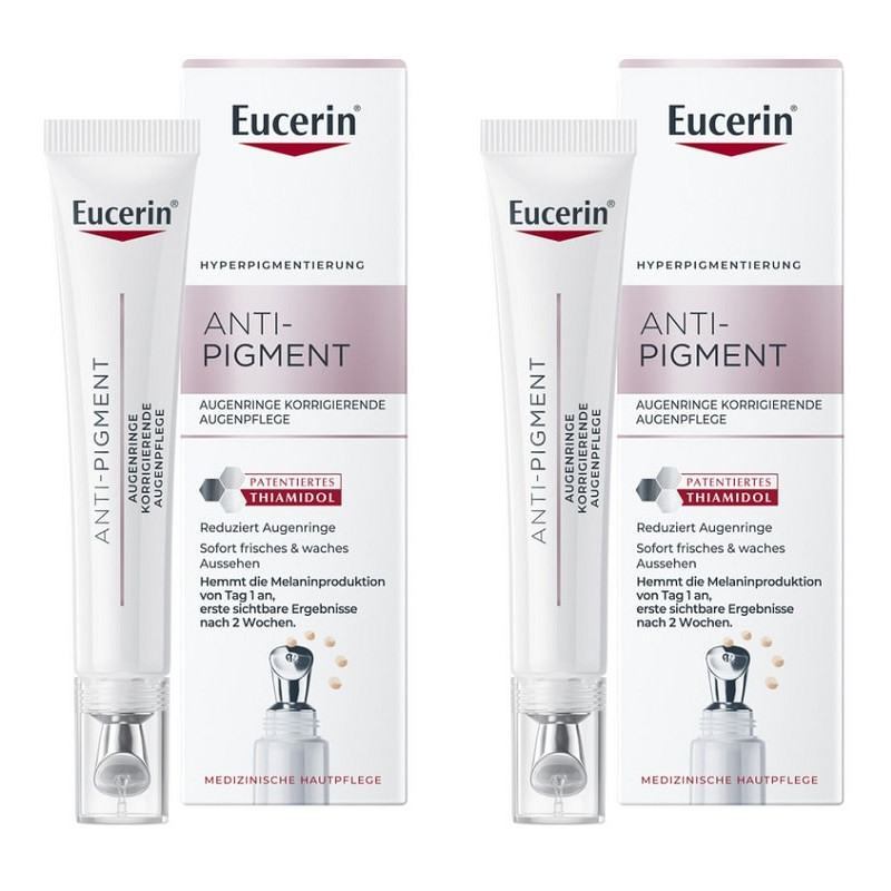 Набор 2Х Eucerin Anti-Pigment Крем для кожи вокруг глаз от темных кругов 15 мл