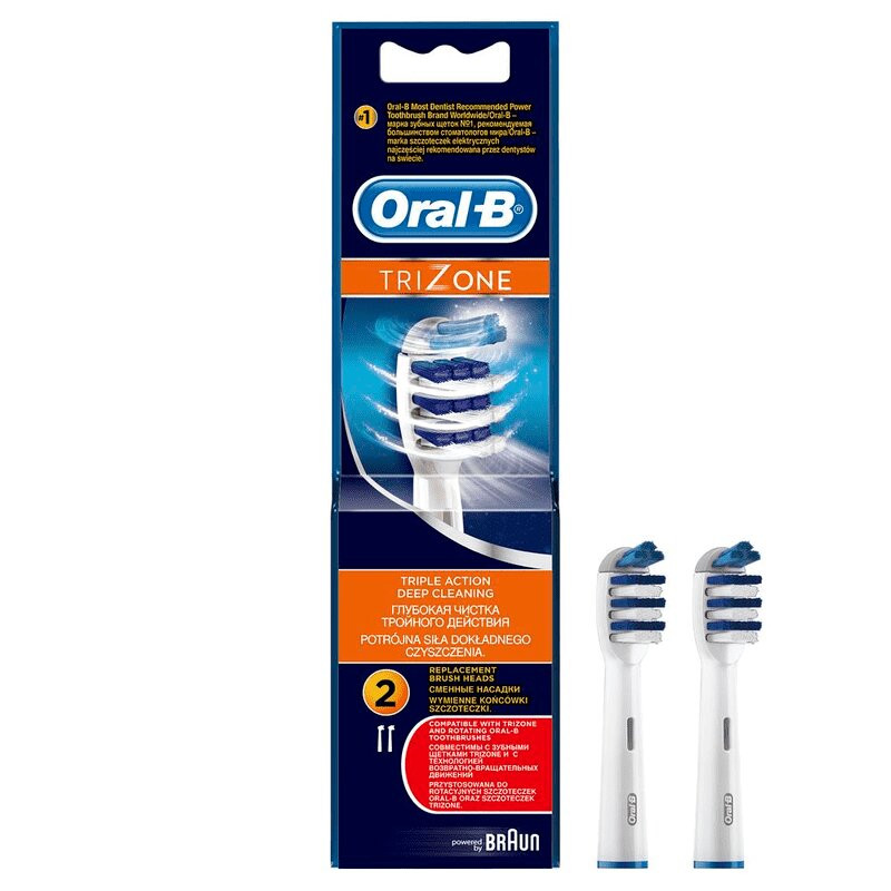 Oral-B TriZone Насадка для электрической зубной щетки 2 шт