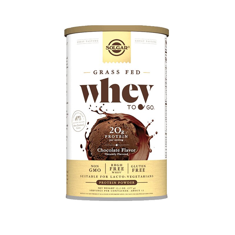 Solgar Whey To Go Белковая сыворотка порошок Шоколад 377 г 