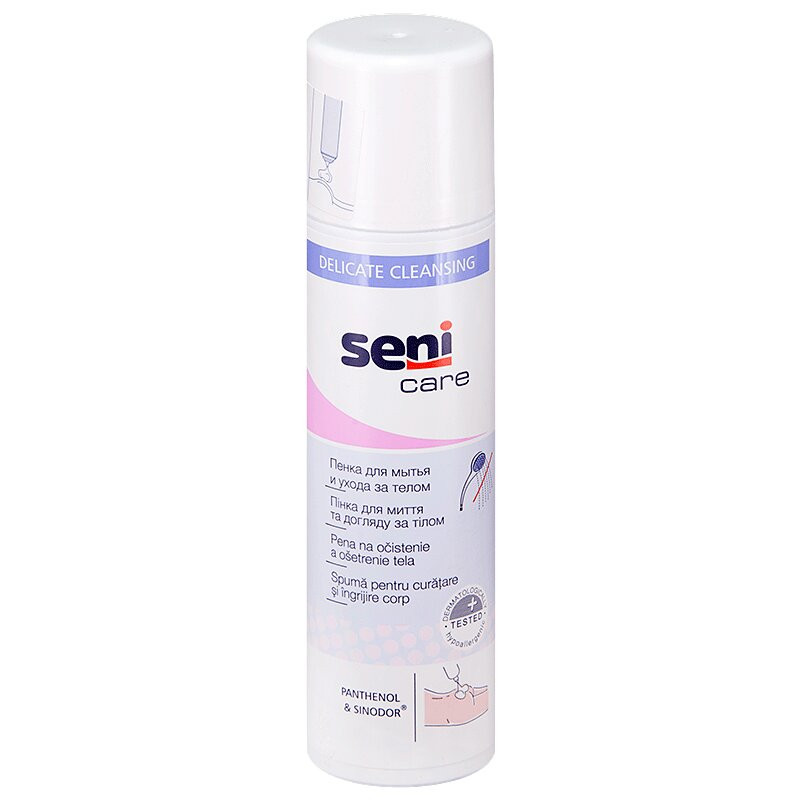 Seni Care Пенка для мытья и ухода за телом 250 мл