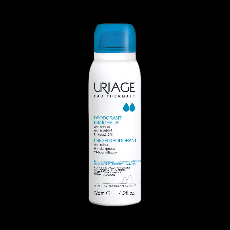 Uriage Eau Thermale Дезодорант-спрей освежающий с квасцовым камнем 125 мл