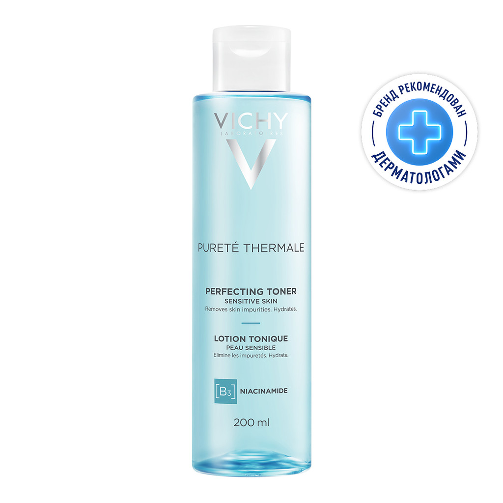 Vichy Purete Thermale Тоник для чувствительной кожи лица и глаз 200 мл