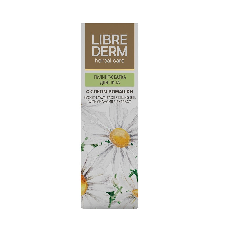 Librederm Herbal Care Пилинг-скатка с ромашкой для лица 75 мл