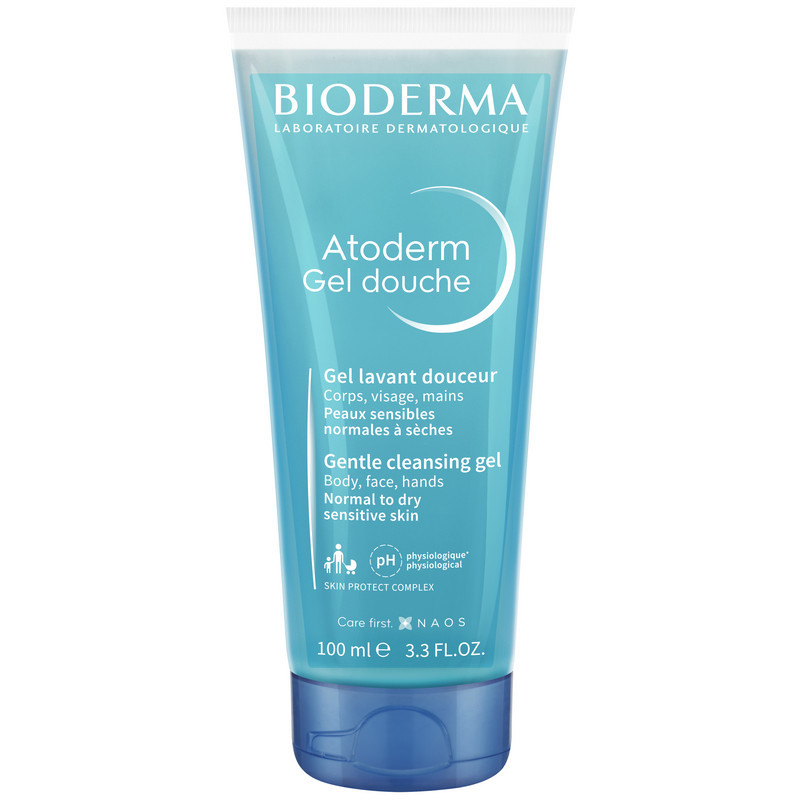 Bioderma Atoderm Гель для душа очищающий для сухой и нормальной кожи 100 мл