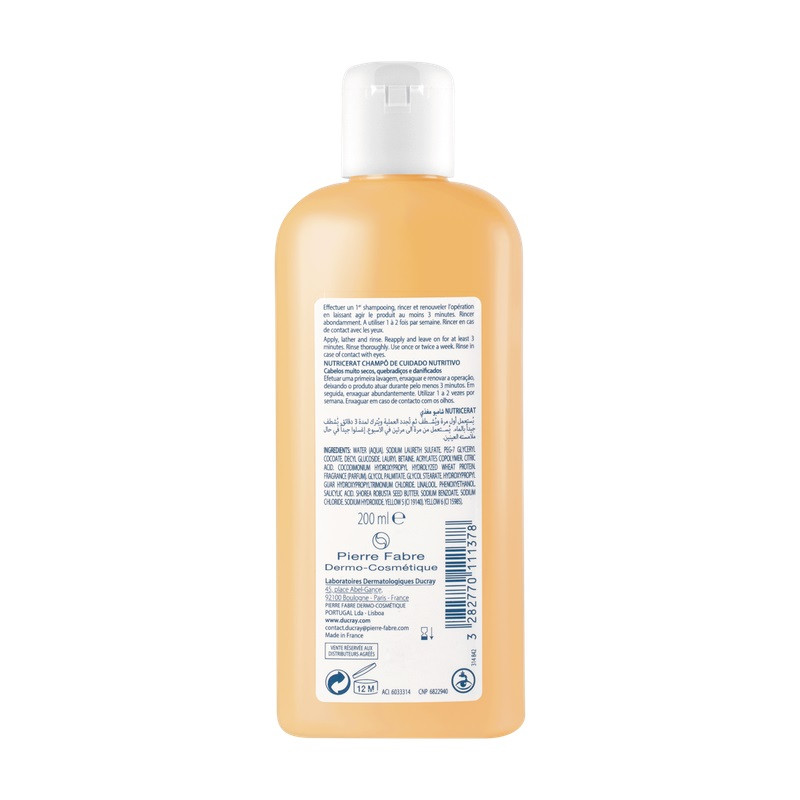 Ducray Nutricerat Шампунь сверхпитательный 200 мл