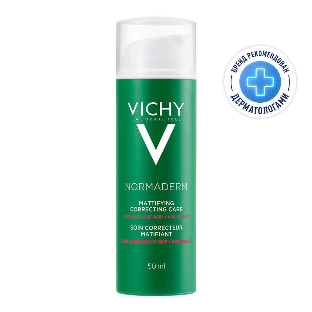 Vichy Normaderm Крем-уход корректирующий против несовершенств и жирного блеска 50 мл
