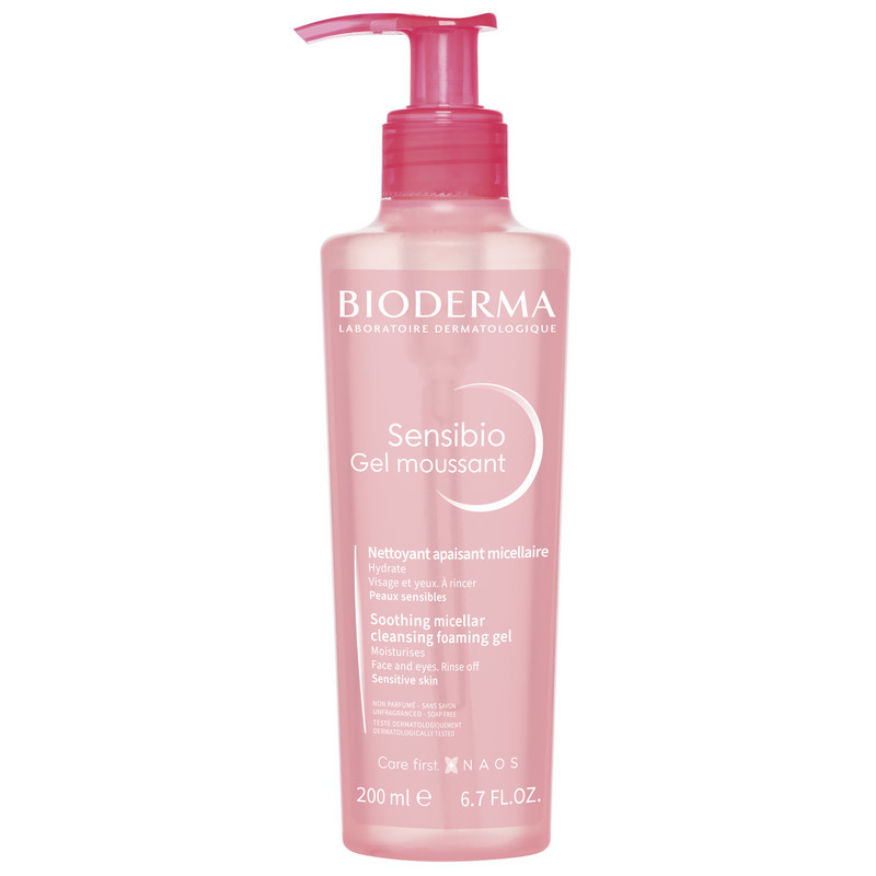 Bioderma Sensibio Гель очищающий для чувствительной кожи 200 мл