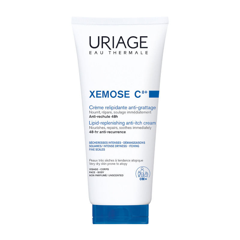 Uriage Xémose С8+ Крем липидовосстанавливающий успокаивающий с церамидами 200 мл