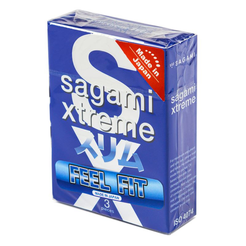 Sagami Экстрим Презервативы плотнооблегающие 3 шт