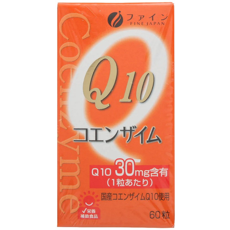 Fine Japan Коэнзим Q10 с витамином В1 капсулы 60 шт