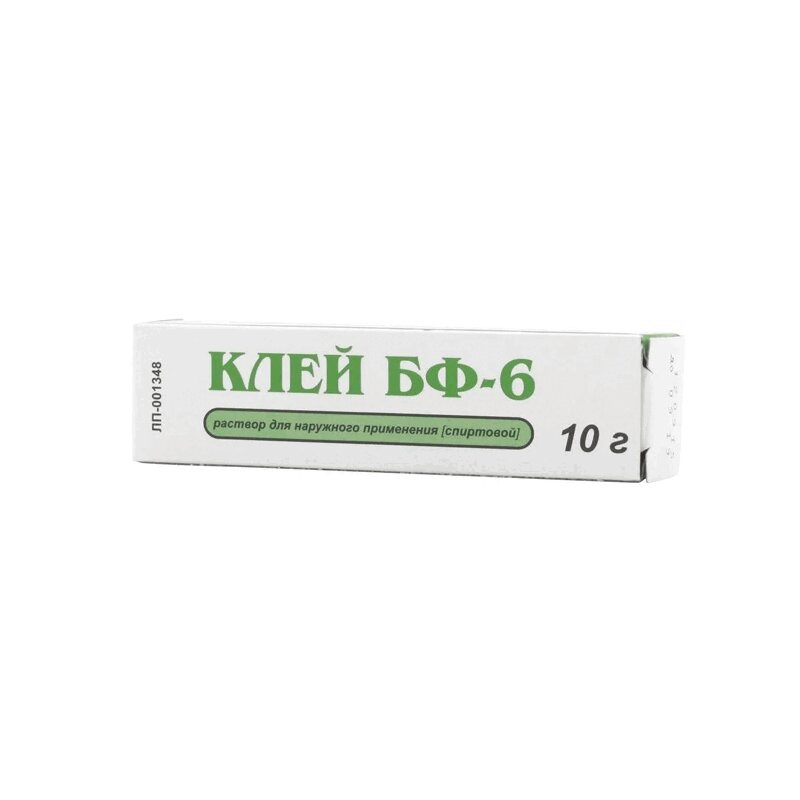 Клей БФ-6 раствор спиртовой для наружного применения 10 г