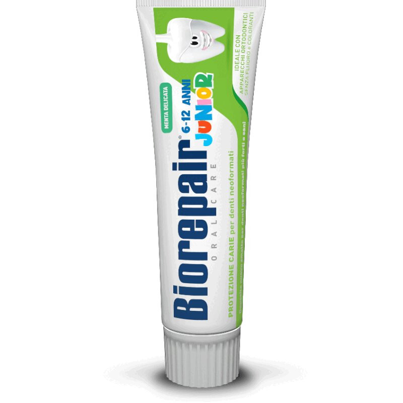 Biorepair Junior Зубная паста для детей 6-12 лет Сладкая мята 75 мл