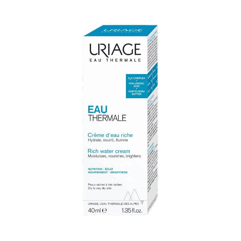 Uriage Eau Thermale Крем для лица обогащенный увлажняющий 40 мл