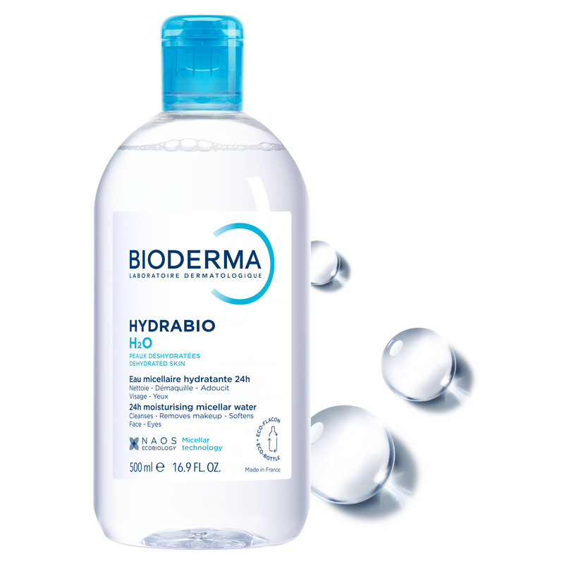 Bioderma Hydrabio Вода мицеллярная для обезвоженной кожи 500 мл