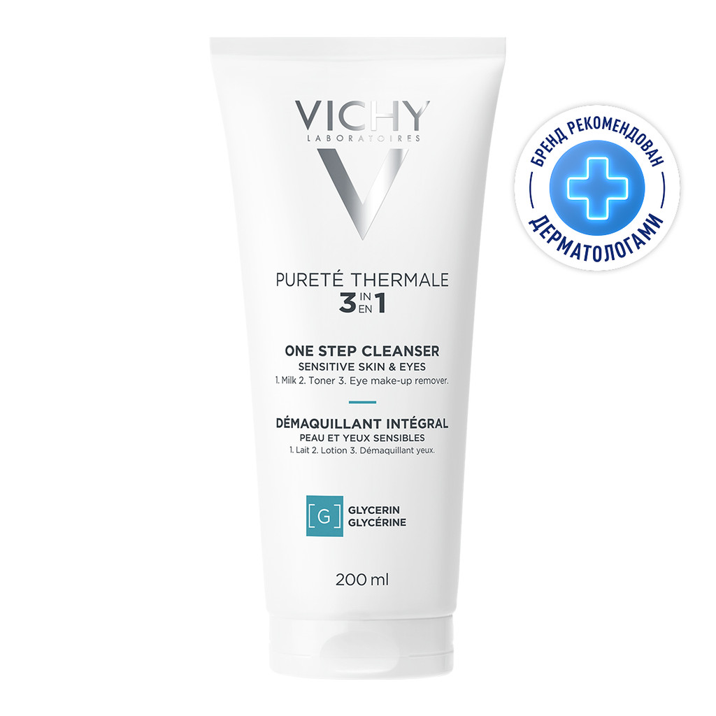 Vichy Purete Thermale Средство очищающее универсальное 3в1 200 мл