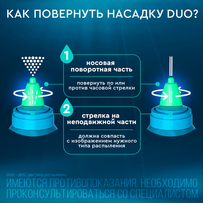 Аквалор Софт Дуо спрей для промывания носа 150 мл