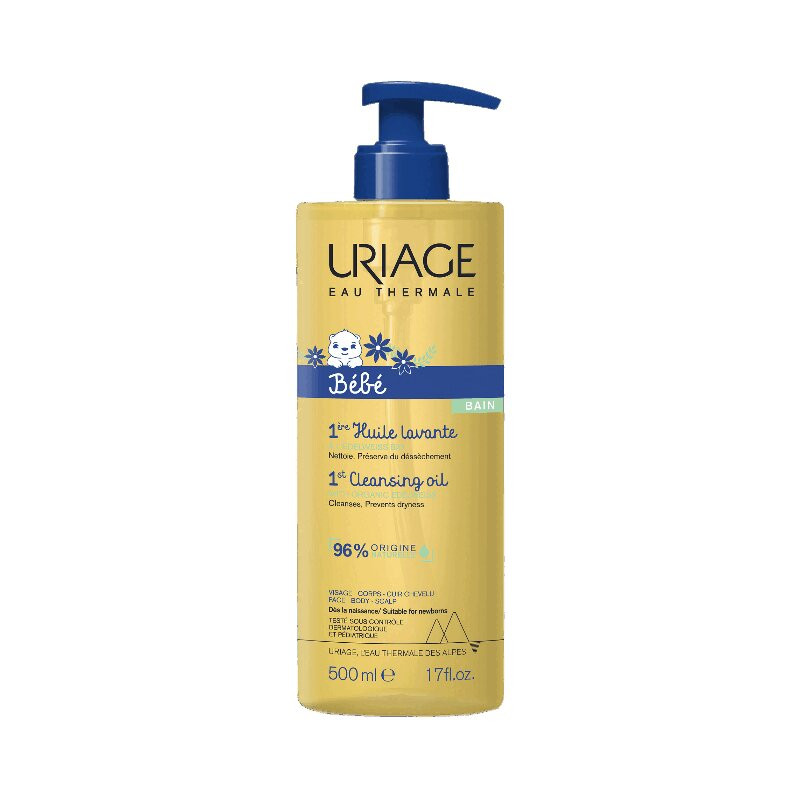 Uriage Bebe Первое масло очищающее пенящееся 500 мл