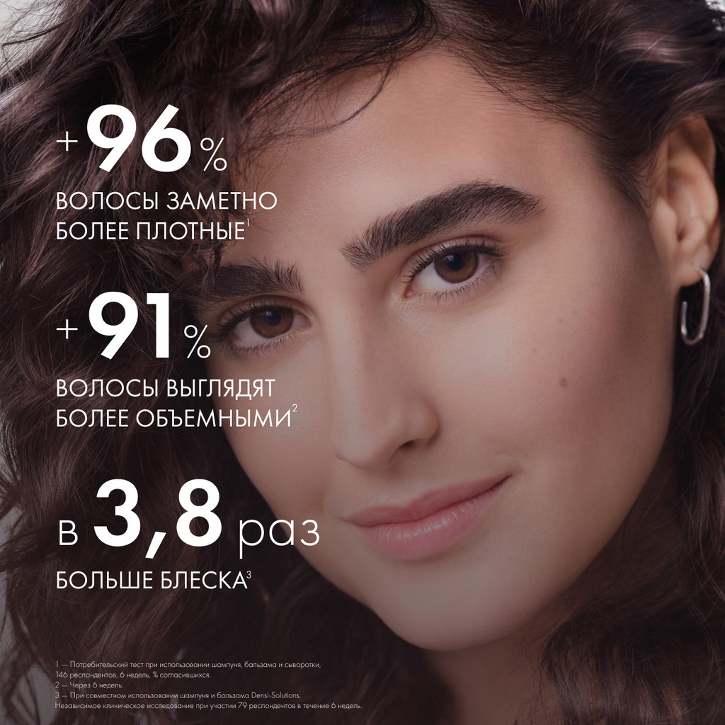 Vichy Dercos Densi-Solutions Шампунь уплотняющий 250 мл