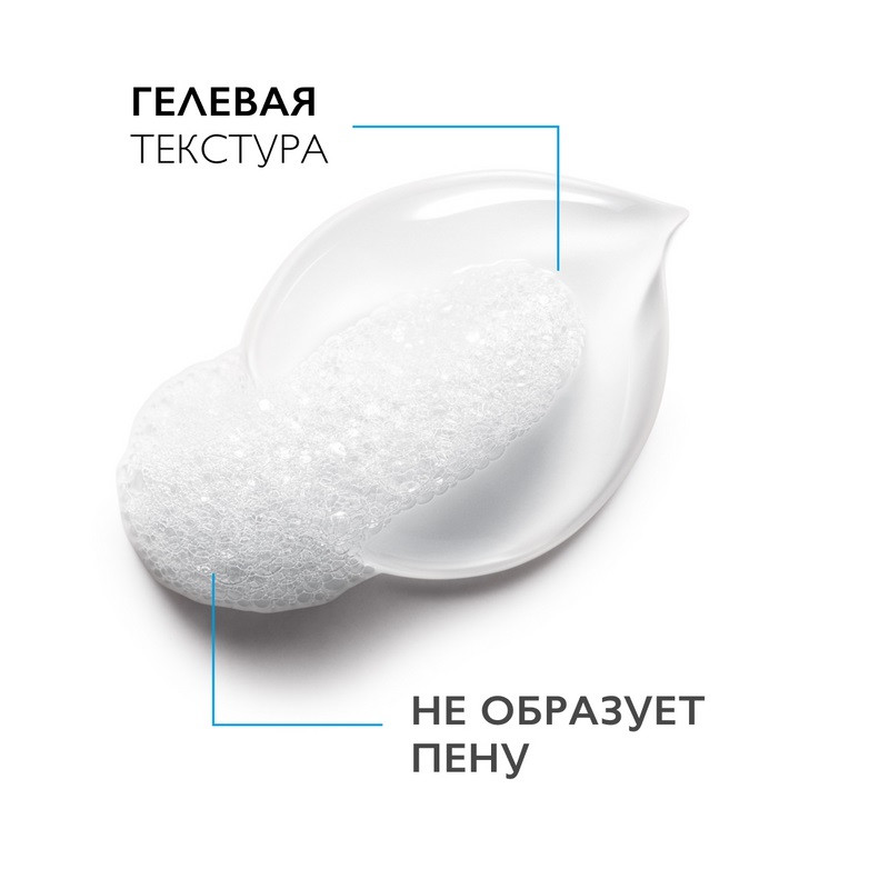 La Roche-Posay Toleriane Гель-уход очищающий для умывания чувствительной кожи 200 мл