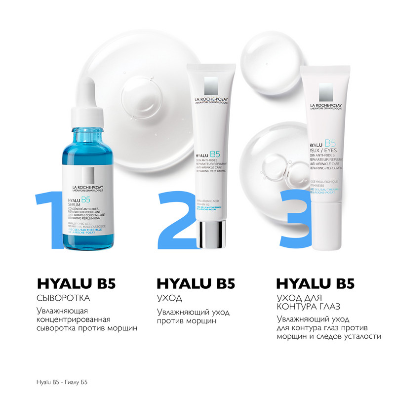 La Roche-Posay Hyalu B5 Сыворотка для лица увлажняющая против морщин 30 мл
