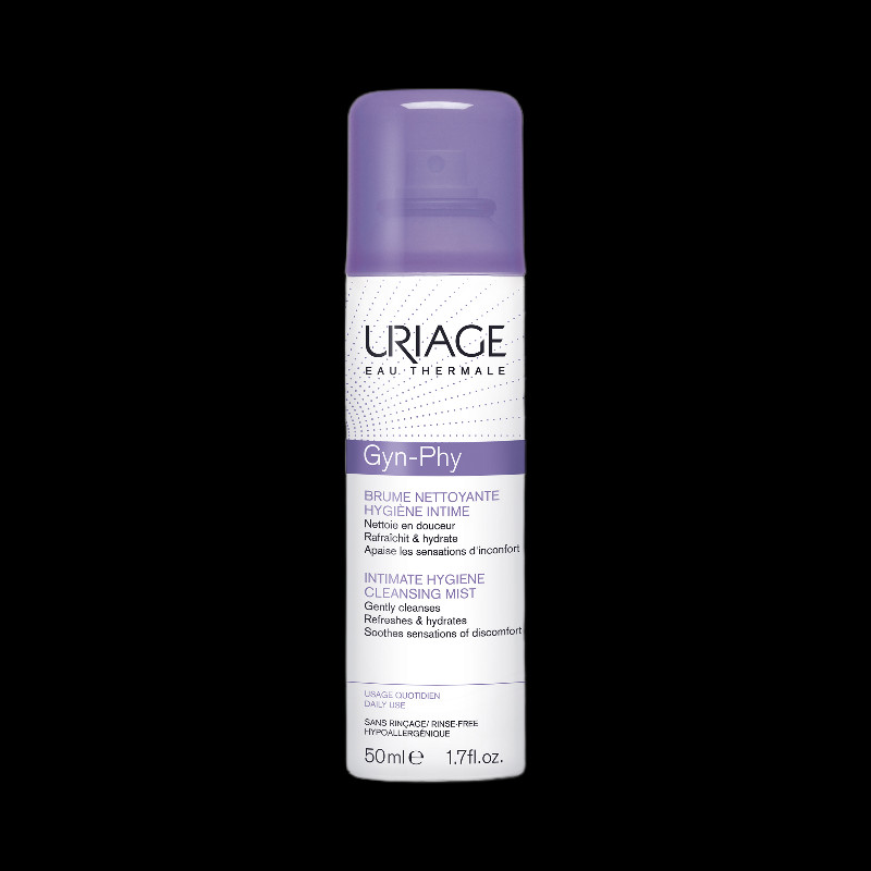 Uriage Gyn-Phy Очищающая Дымка-Спрей для интимной гигиены 50 мл