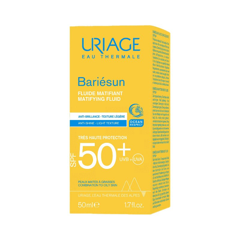 Uriage Bariésun Эмульсия для лица матирующая SPF 50+ 50 мл
