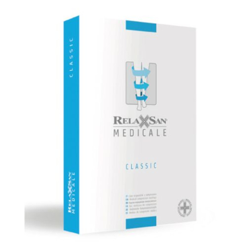 Relaxsan Medicale Чулок компрессионный с открытым носком Classic 2 класс компрессии размер 1 Правый