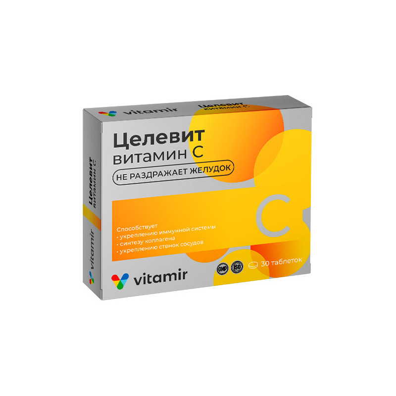 Vitamir Целевит Витамин С таблетки 30 шт