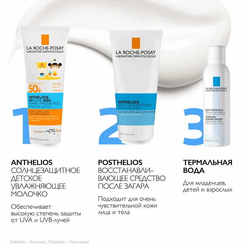 La Roche-Posay Anthelios Post-UV Exposure Лосьон восстанавливающий после загара 200 мл