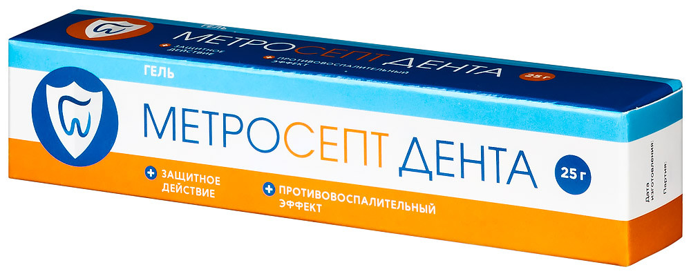 PL Метросепт Дента гель для наружного применения 25 г