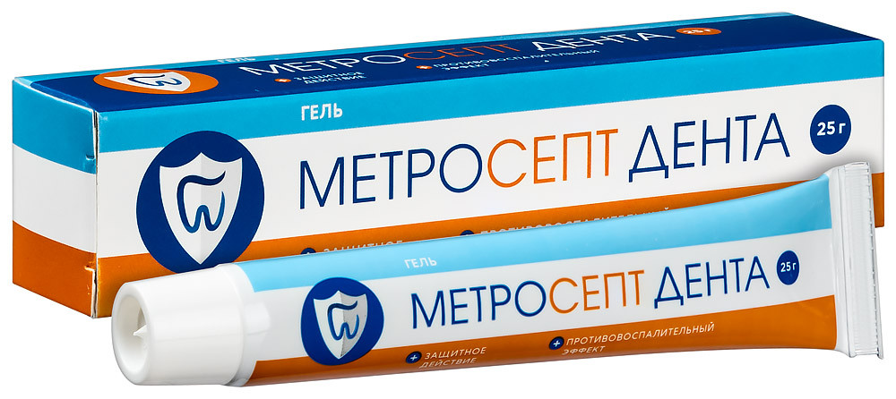 PL Метросепт Дента гель для наружного применения 25 г