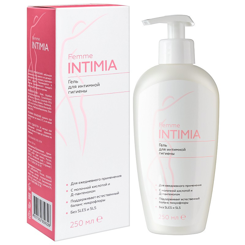 Femme Intimia Гель для интимной гигиены 250 мл