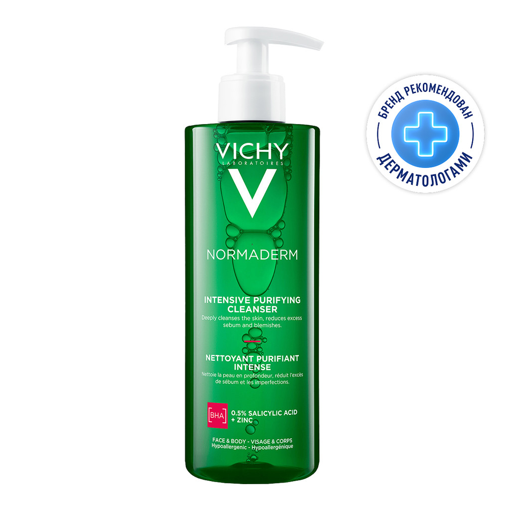 Vichy Normaderm Гель очищающий для лица и тела 400 мл