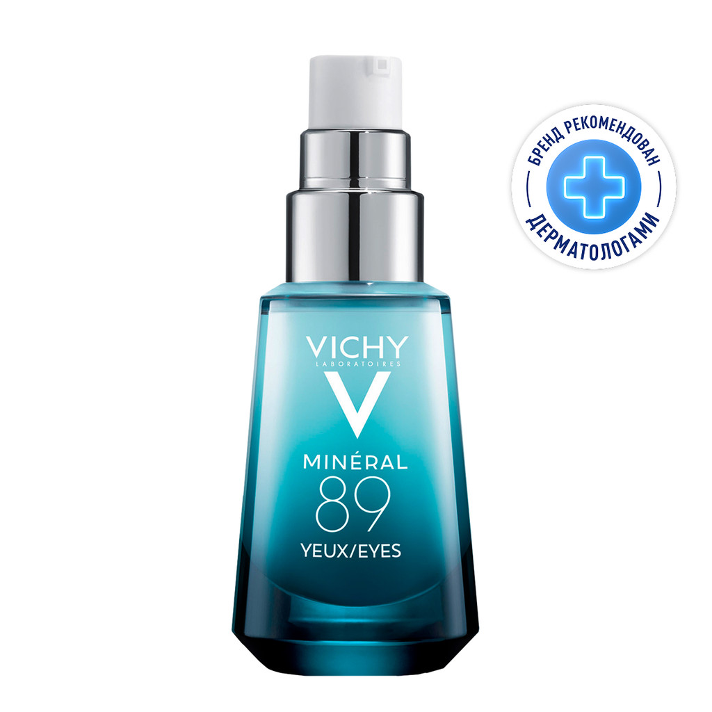 Vichy Mineral 89 Крем для кожи вокруг глаз восстанавливающий и укрепляющий 15 мл
