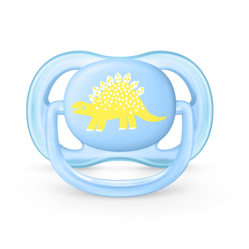 Philips Avent Ultra Air Пустышка силиконовая 0-6 месяцев Голубой