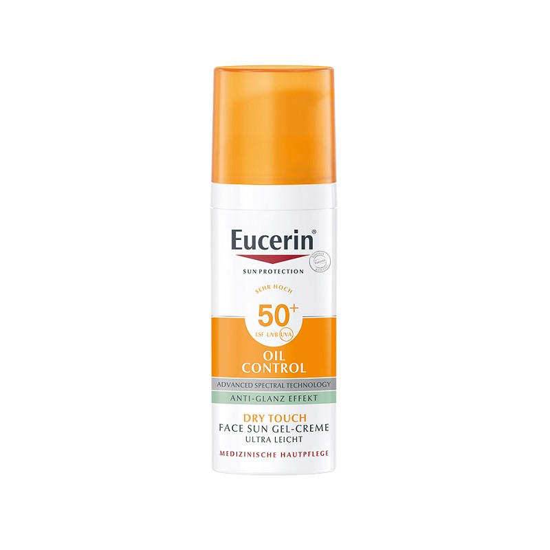 Eucerin Гель-крем солнцезащитный SPF 50+ для проблемной кожи 50 мл
