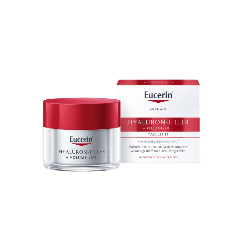 Eucerin Hyaluron-Filler + Volume-Lift Крем дневной для нормальной и комбинированной кожи 50 мл