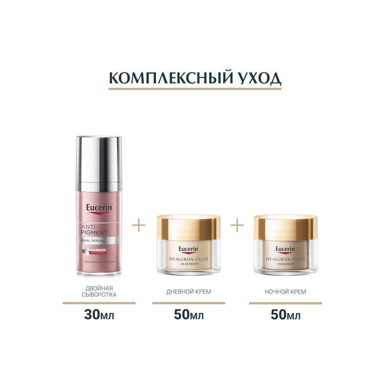 Eucerin Hyaluron-Filler + Elasticity Крем для лица дневной 50 мл