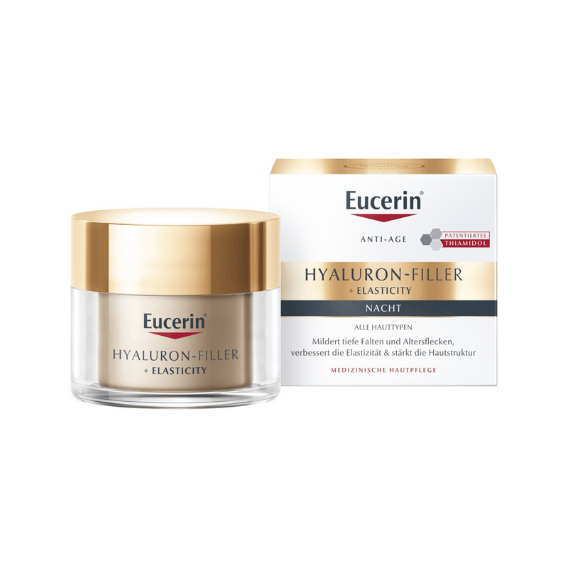 Eucerin Hyaluron-Filler + Elasticity Крем для лица ночной 50 мл
