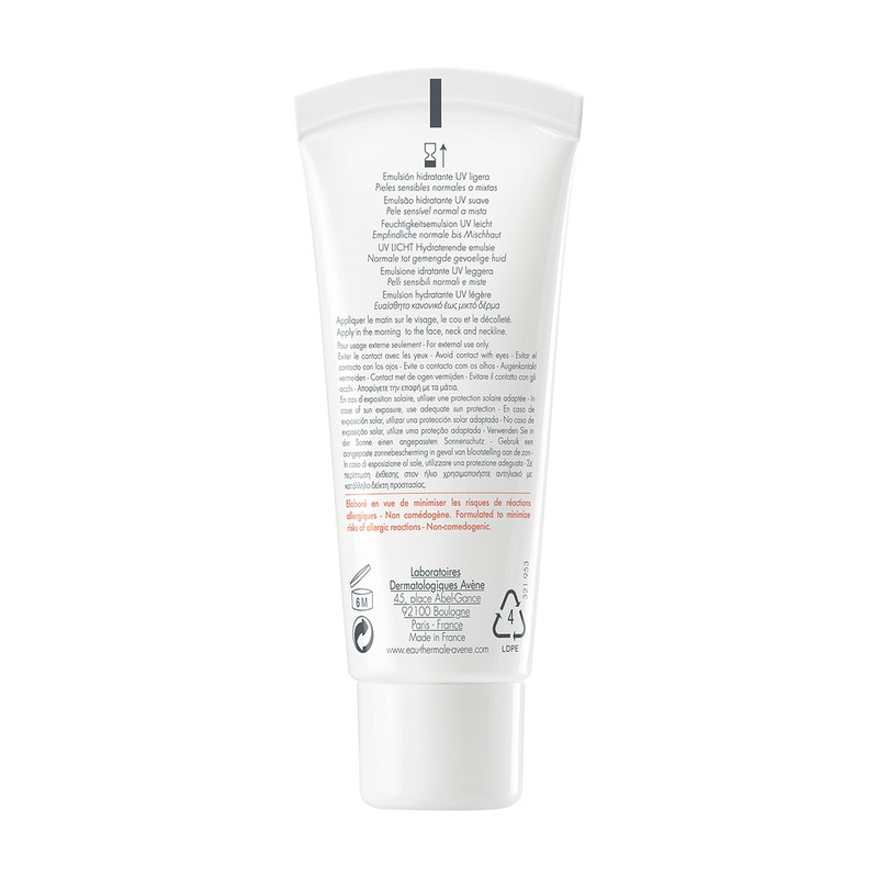 Avene Hydrance UV-Legere Эмульсия увлажняющая SPF 30 40 мл