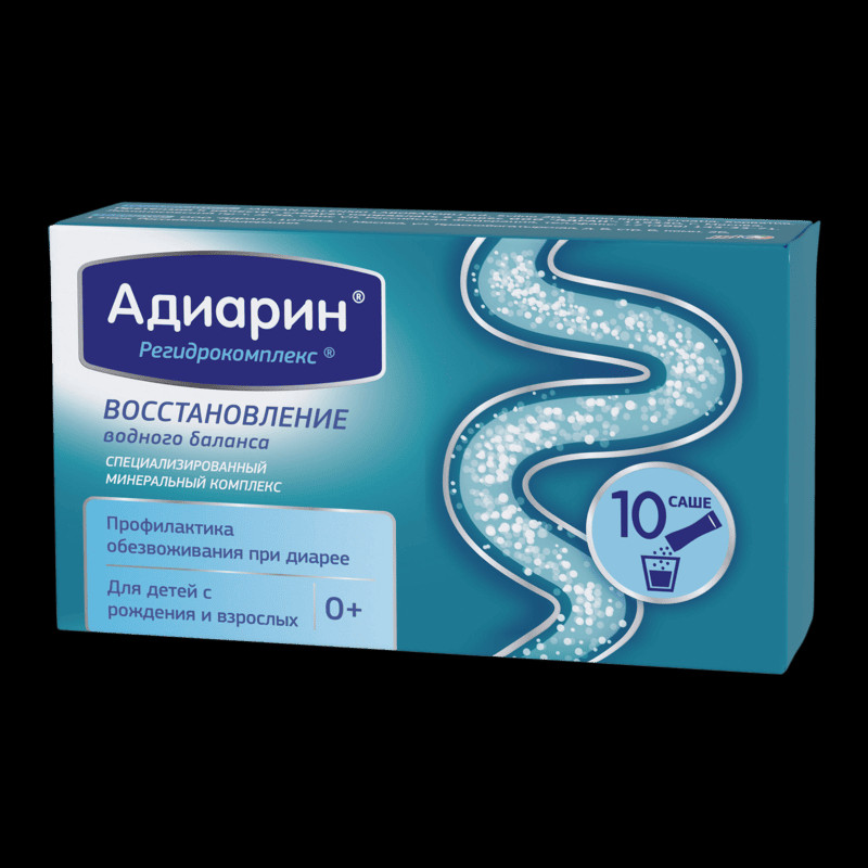 Адиарин Регидрокомплекс порошок для приготовления раствора 4,3 г 10 шт