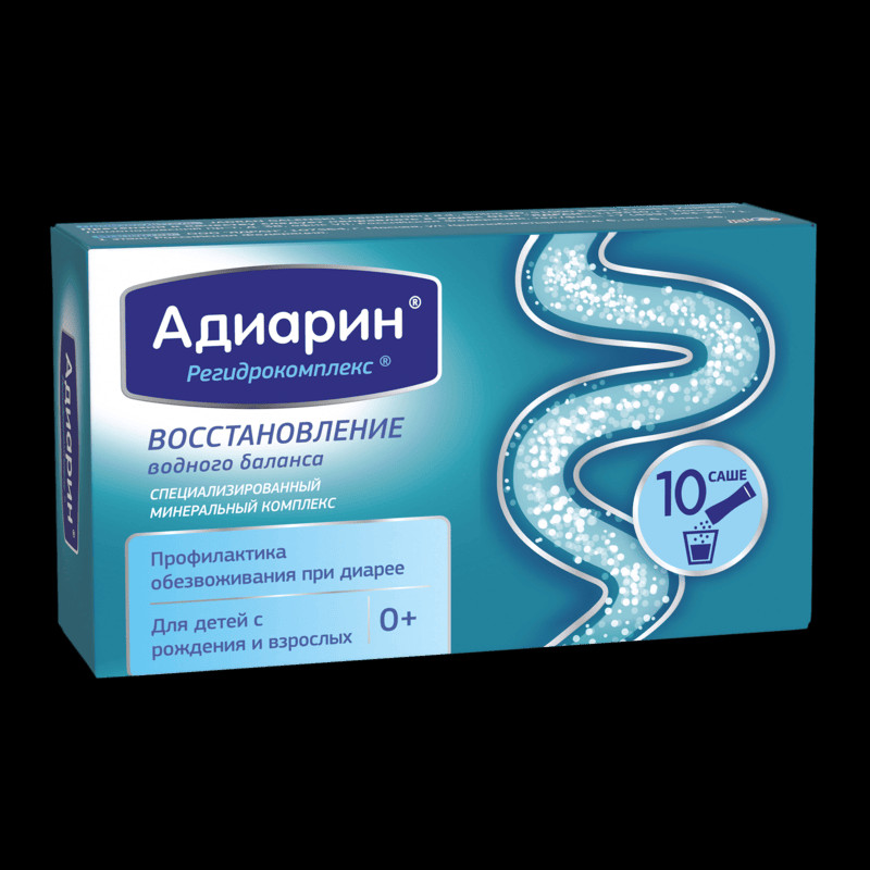 Адиарин Регидрокомплекс порошок для приготовления раствора 4,3 г 10 шт