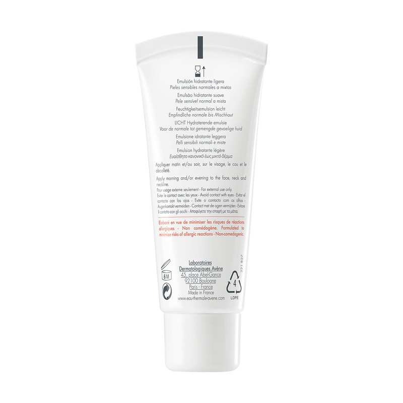 Avene Hydrance Legere Эмульсия для лица увлажняющая легкая 40 мл