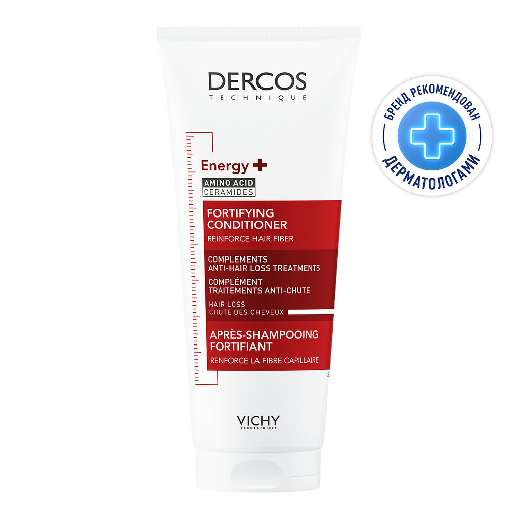 Vichy Dercos Energy+ Кондиционер укрепляющий против выпадения волос 200 мл