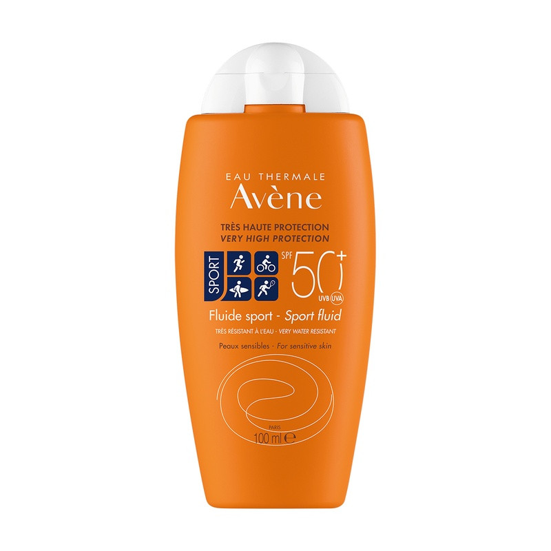 Avene Sun Флюид спорт водостойкий SPF 50+ 100 мл