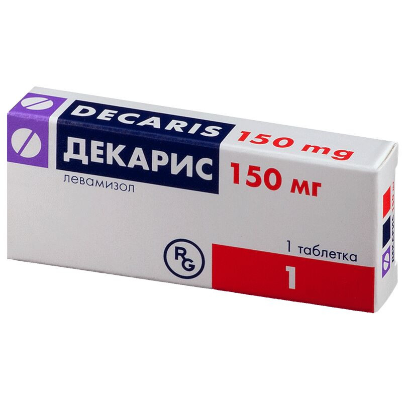 Декарис 150 мг таблетки 1 шт