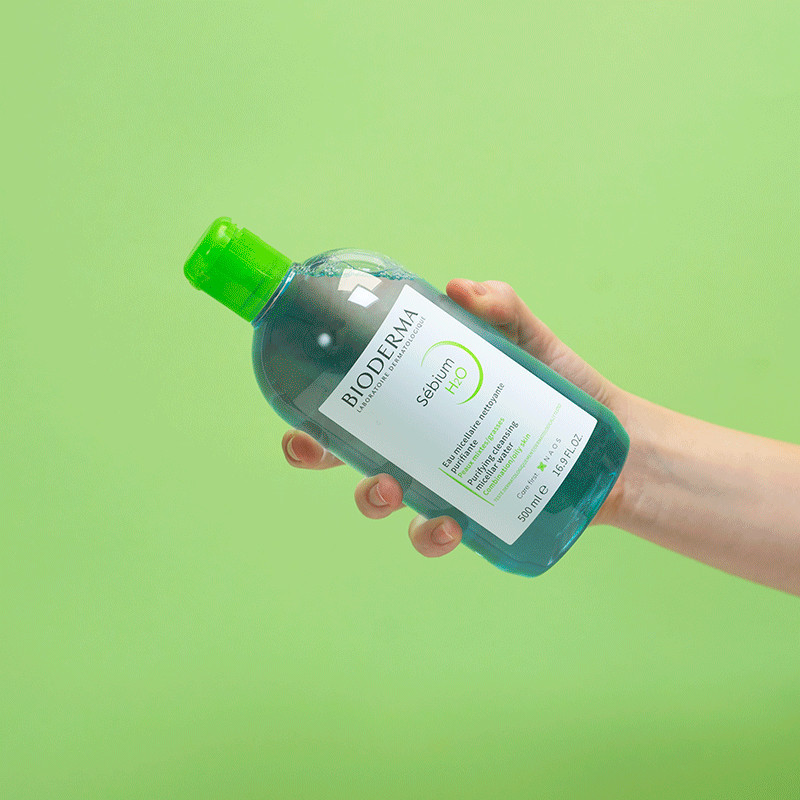 Bioderma Себиум Н2О Вода мицеллярная для жирной и комбинированной кожи 250 мл