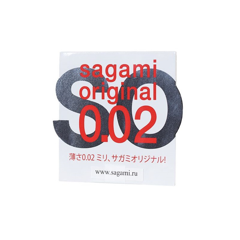 Sagami Original 0,02 Презерватив полиуретановый 1 шт