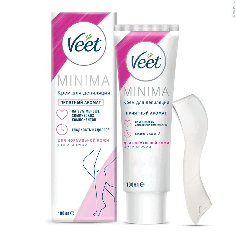Veet Minima Крем для депиляции для нормальной кожи 100 мл