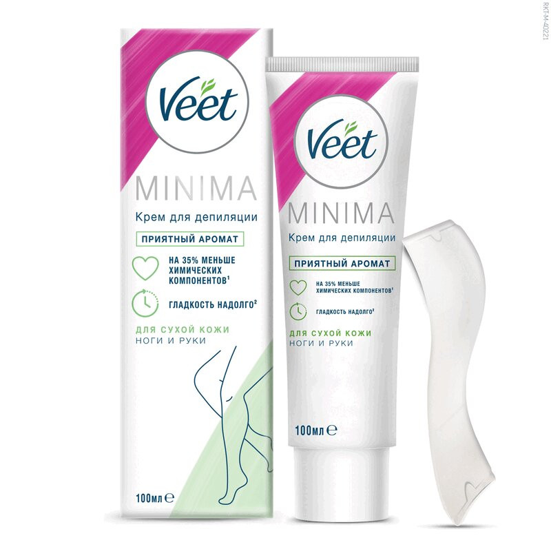 Veet Minima Крем для депиляции для сухой кожи 100 мл